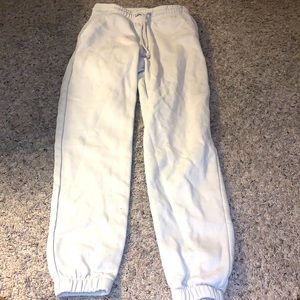 Beige sweatpants